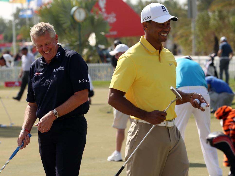 Colin Montgomerie desires Tiger Woods to confront the truth